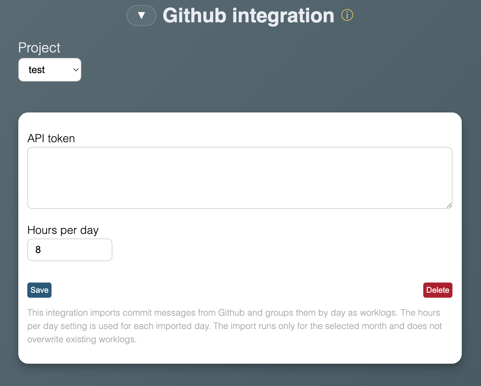 Github integration
